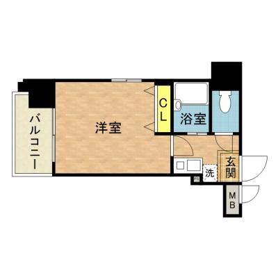 さくらす大橋11【バストイレ別・室内洗濯機】の物件画像
