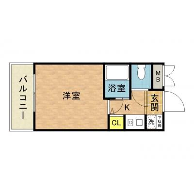 さくらす大橋9【オートロック・バストイレ別】の物件画像