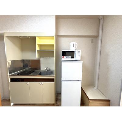 🔷🔹🔸🔶⭐駐車場あり🚙物件！⭐1Kタイプ⭐音が気になる方も安心なRC造のお部屋⭐【禁煙&Wi-Fi無料】⭐🔶🔸🔹🔷「T1」の物件画像