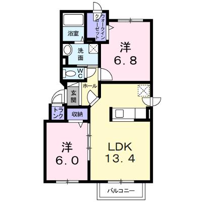 インプレス 301【管理NO：1-017882401-03010】 ★家具家電は申し込み後に搬入します★ ★2026年08月下旬入居可能★の物件画像