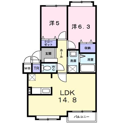 フロンティア７７Ⅱ 201【管理NO：1-010313202-02010】 ★家具家電は申し込み後に搬入します 2026年08月下旬入居可能の物件画像
