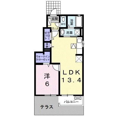 レオルガⅡ 101【管理NO：1-018087801-01010】 ★家具家電は申し込み後に搬入します 2026年09月上旬入居可能の物件画像