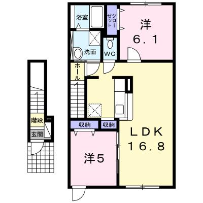 アルバ・プラシードＡ 202【管理NO：1-018234201-02020】 ★家具家電は申し込み後に搬入します 2026年07月下旬入居可能の物件画像