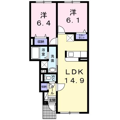 蔵Ⅳ 102【管理NO：1-019509901-01020】 ★家具家電は申し込み後に搬入します 2026年09月中旬入居可能の物件画像