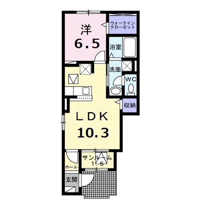 ＭＲ１ 101【管理NO：1-027782001-01010】 ★家具家電は申し込み後に搬入します★ ★2026年09月上旬入居可能★の物件画像