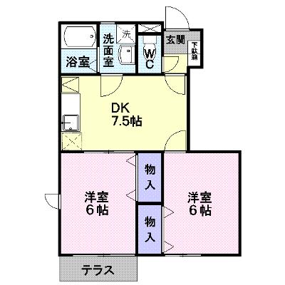 ノースリバー　Ｂ 102【管理NO：1-010496102-01020】 ★家具家電は申し込み後に搬入します★ ★2026年08月下旬入居可能★の物件画像