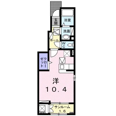 ポポラーレ 101【管理NO：1-025938501-01010】 ★家具家電は申し込み後に搬入します★ ★2026年08月下旬入居可能★の物件画像
