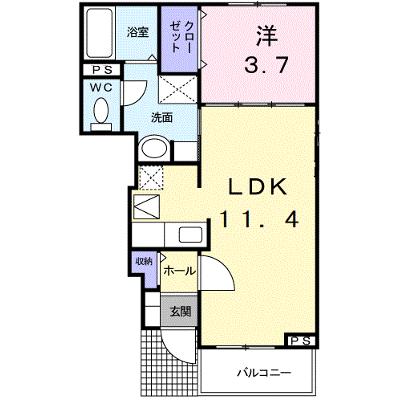 サン・ジェルメ 103【管理NO：1-015209501-01030】 ★家具家電は申し込み後に搬入します★ ★2026年09月上旬入居可能★の物件画像