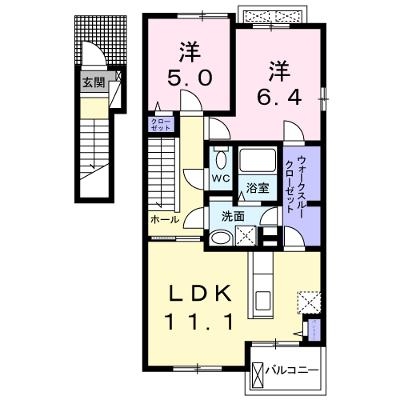 アルタイルⅢ 201【管理NO：1-019915203-02010】 ★家具家電は申し込み後に搬入します★ ★2026年09月下旬入居可能★の物件画像