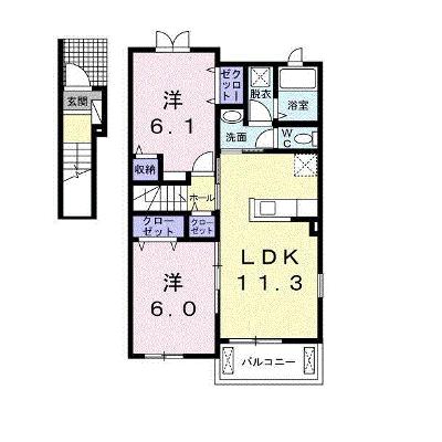 ソレイユ 201【管理NO：1-021012401-02010】 ★家具家電は申し込み後に搬入します 2026年09月中旬入居可能の物件画像