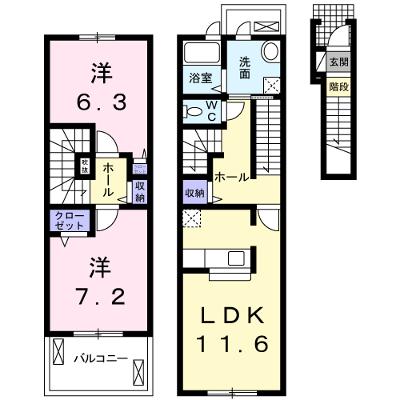 ＣＥＬＥＳＴＩＮＯ 209【管理NO：1-016983401-02090】 ★家具家電は申し込み後に搬入します 2026年10月中旬入居可能の物件画像
