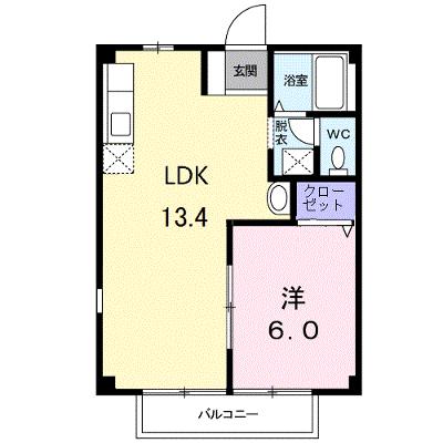 エスタシオンⅡ 104【管理NO：1-004668901-01040】 ★家具家電は申し込み後に搬入します★ ★2026年08月下旬入居可能★の物件画像