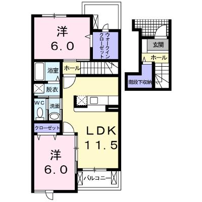 アヴァンティ　Ⅰ 202【管理NO：1-013980601-02020】 ★家具家電は申し込み後に搬入します★ ★2026年08月下旬入居可能★の物件画像