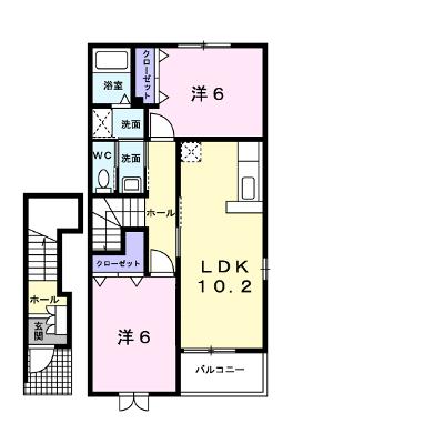エクセランフルールⅡ 202【管理NO：1-012861702-02020】 ★家具家電は申し込み後に搬入します★ ★2026年08月下旬入居可能★の物件画像