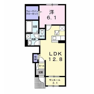 ビラビスタ館山那古Ⅰ 102【管理NO：1-026509301-01020】 ★家具家電は申し込み後に搬入します 2026年08月下旬入居可能の物件画像