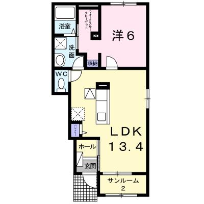 ラ・フェリーチェ 104【管理NO：1-020883801-01040】 ★家具家電は申し込み後に搬入します★の物件画像