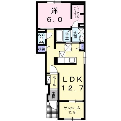 Ｓｐｉｃａ 102【管理NO：1-020994601-01020】 ★家具家電は申し込み後に搬入します★ ★2026年10月中旬入居可能★の物件画像