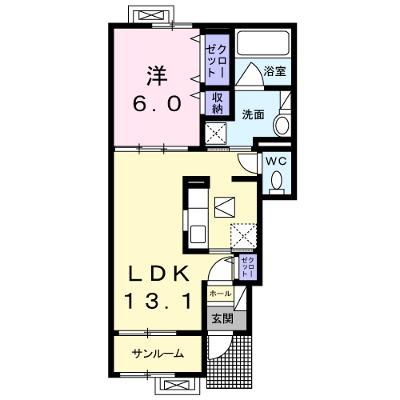 ソルミーテ 102【管理NO：1-022769001-01020】 ★家具家電は申し込み後に搬入します 2026年08月下旬入居可能の物件画像