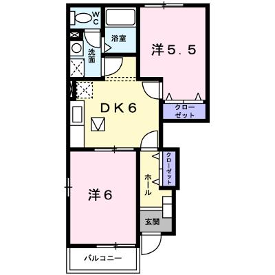オー・ルージュ 101【管理NO：1-011963501-01010】 ★家具家電は申し込み後に搬入します 2026年08月下旬入居可能の物件画像