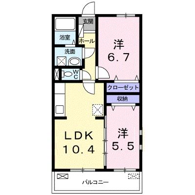 クリスタル・ハウスＢ 201【管理NO：1-019729902-02010】 ★家具家電は申し込み後に搬入します★ ★2026年08月下旬入居可能★の物件画像