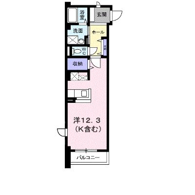 プリュジュール 204【管理NO：1-012436001-02040】 ★家具家電は申し込み後に搬入します★ ★2026年08月下旬入居可能★の物件画像