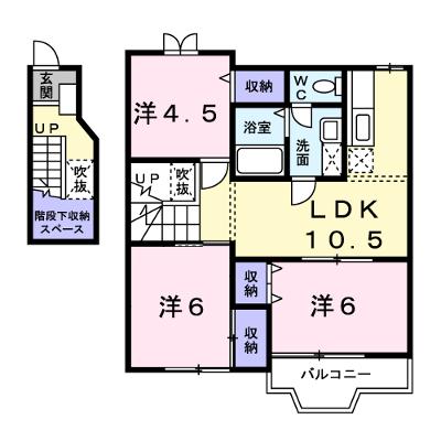 アビーロードＢ 202【管理NO：1-009571002-02020】 ★家具家電は申し込み後に搬入します★ ★2026年08月下旬入居可能★の物件画像