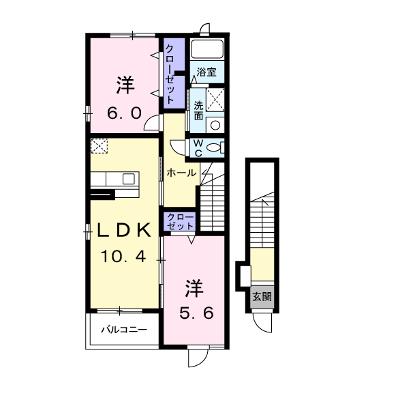 フィデール 201【管理NO：1-017757401-02010】 ★家具家電は申し込み後に搬入します★の物件画像