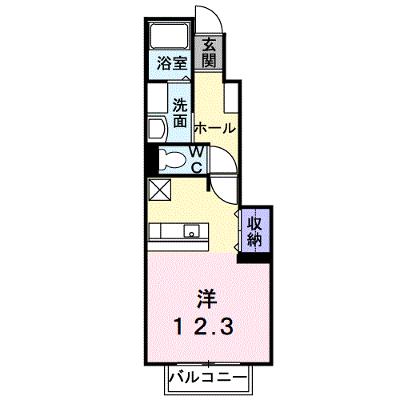 イーストハイムⅡ 102【管理NO：1-011699801-01020】 ★家具家電は申し込み後に搬入します★ ★2026年09月中旬入居可能★の物件画像