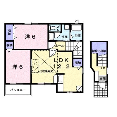 シャトー　ラ　プラージュＢ 203【管理NO：1-011526902-02030】 ★家具家電は申し込み後に搬入します★ ★2026年08月下旬入居可能★の物件画像