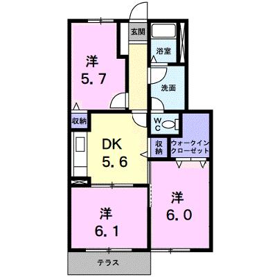 サンライズ忠興 102【管理NO：1-009696001-01020】 ★家具家電は申し込み後に搬入します★ ★2026年09月中旬入居可能★の物件画像