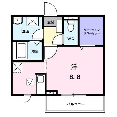 アビタシオン渡　Ⅱ 103【管理NO：1-013251001-01030】 ★家具家電は申し込み後に搬入します 2026年08月中旬入居可能の物件画像