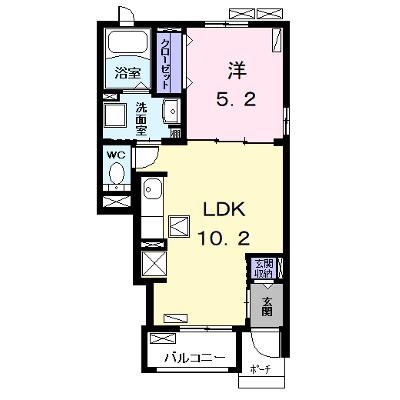 プリエール 103【管理NO：1-026969101-01030】 ★家具家電は申し込み後に搬入します 2026年08月上旬入居可能の物件画像