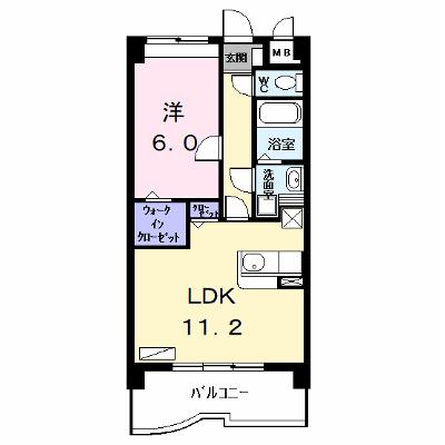 クラーレ錦 202【管理NO：1-012600401-02020】 ★家具家電は申し込み後に搬入します★ ★2026年08月下旬入居可能★の物件画像