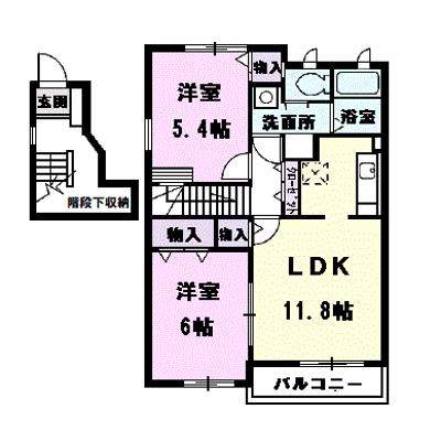 アンフィニ・フォレ 203【管理NO：1-011654901-02030】 ★家具家電は申し込み後に搬入します 2026年08月中旬入居可能の物件画像