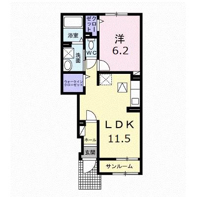ステラＫ 102【管理NO：1-027534701-01020】 ★家具家電は申し込み後に搬入します★ ★2026年10月中旬入居可能★の物件画像