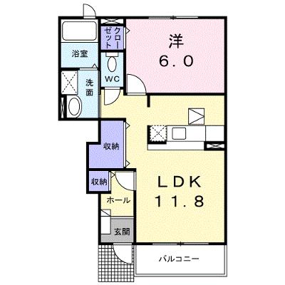 マロン 102【管理NO：1-014011801-01020】 ★家具家電は申し込み後に搬入します★ ★2026年10月上旬入居可能★の物件画像