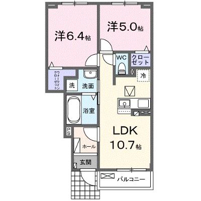 ダイアモンド　エフⅢ 102【管理NO：1-028043301-01020】 ★家具家電は申し込み後に搬入します 2026年08月下旬入居可能の物件画像