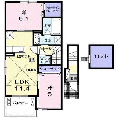 スリーズⅠ 201【管理NO：1-023027101-02010】 ★家具家電は申し込み後に搬入します 2026年08月上旬入居可能の物件画像