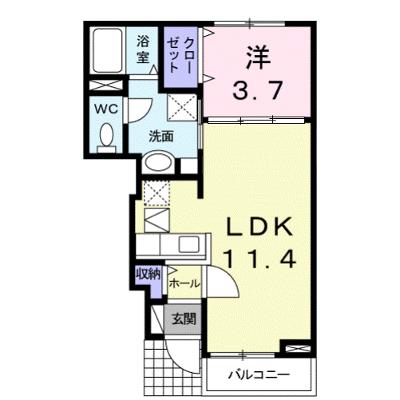 グラードⅢ 101【管理NO：1-020912801-01010】 ★家具家電は申し込み後に搬入します 2026年09月上旬入居可能の物件画像
