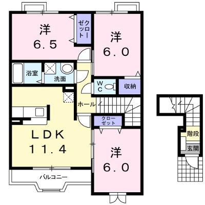 サニーヒル今津Ⅱ 202【管理NO：1-014745401-02020】 ★家具家電は申し込み後に搬入します 2026年08月中旬入居可能の物件画像