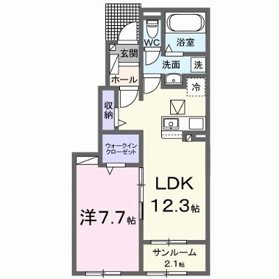 アルディエンテ栄町 102【管理NO：1-027057301-01020】 ★家具家電は申し込み後に搬入します 2026年09月中旬入居可能の物件画像