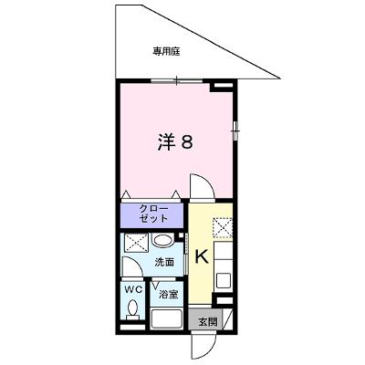 ロゼ・クリスタⅡ 108【管理NO：1-019353301-01070】 ★家具家電は申し込み後に搬入します 2026年09月中旬入居可能の物件画像