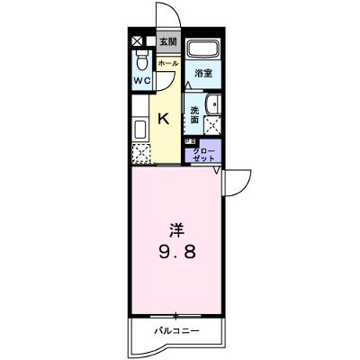 カーサエスト札の辻 401【管理NO：1-014117601-04010】 ★家具家電は申し込み後に搬入します★ ★2026年09月上旬入居可能★の物件画像