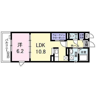 ラヴィータ 204【管理NO：1-020831601-02040】 ★家具家電は申し込み後に搬入します★ ★2026年09月中旬入居可能★の物件画像