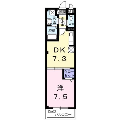 カーサ　フォルビート 205【管理NO：1-014812501-02040】 ★家具家電は申し込み後に搬入します 2026年08月下旬入居可能の物件画像