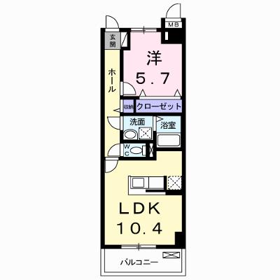 ホメ　ラウレア 208【管理NO：1-017513901-02070】 ★家具家電は申し込み後に搬入します 2026年08月下旬入居可能の物件画像