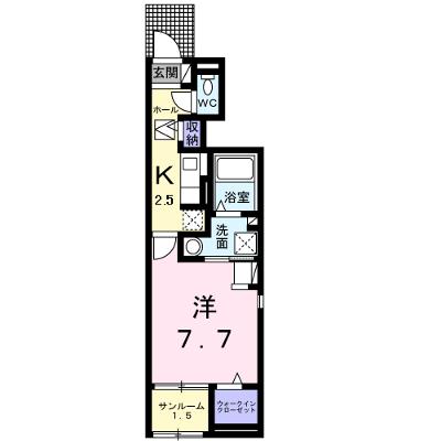 グランボヌール 101【管理NO：1-027081201-01010】 ★家具家電は申し込み後に搬入します 2026年08月上旬入居可能の物件画像