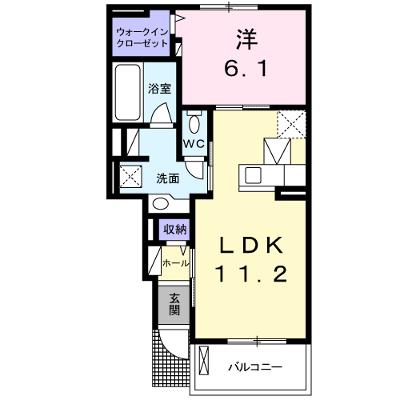 Ｈ．Ｔ．ミニョンⅤ 102【管理NO：1-022169401-01020】 ★家具家電は申し込み後に搬入します 2026年08月下旬入居可能の物件画像