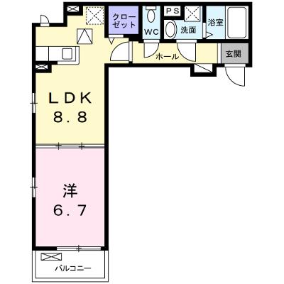 ＡＤＤＲＥＳＳ　２１１ 102【管理NO：1-024465301-01020】 ★家具家電は申し込み後に搬入します 2026年08月下旬入居可能の物件画像