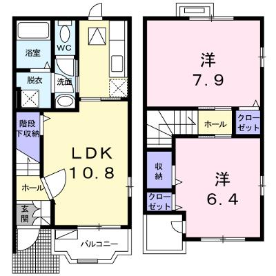 ソレイユ堀溝 105【管理NO：1-015085501-01040】 ★家具家電は申し込み後に搬入します 2026年10月中旬入居可能の物件画像